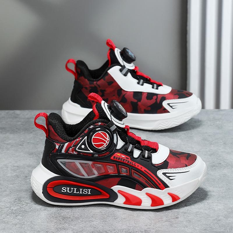 Boys' Waterproof Leather Sneakers 2025 - Autumn/Winter Casual Running & Basketball Shoes for Older Children