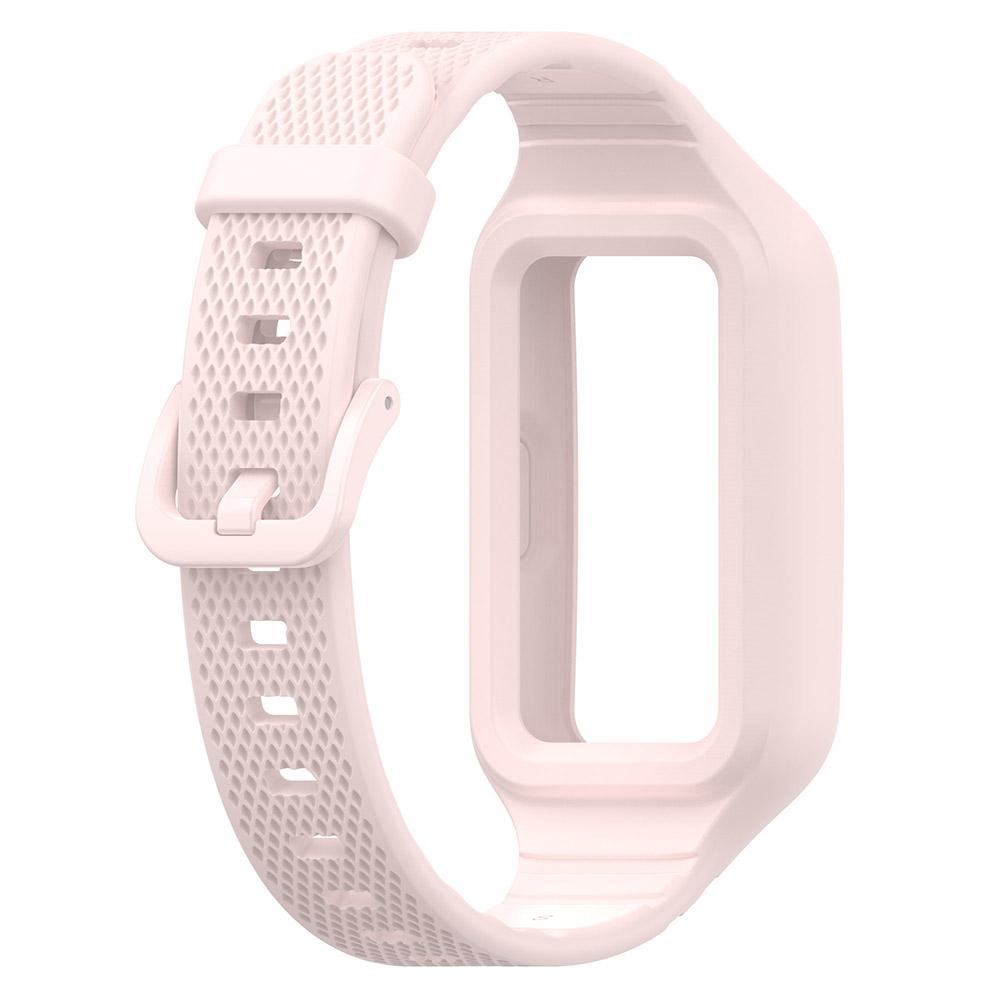 Silicone Strap For Huawei Band 9 8 7 6 Bracelet Wristband For Honor Band 6/Honor Band 7 Integrated Band + Case