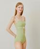 VIKINI VENDER Veroni Ribbon Monokini - Light Green