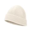 Basic solid-color striped needles show the face, small woven hat for men, enlarged head circumference in autumn and winter, versatile couple's cold