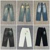 High-Waist Straight Denim Shorts Teens Stretch Embroidered Casual Jeans