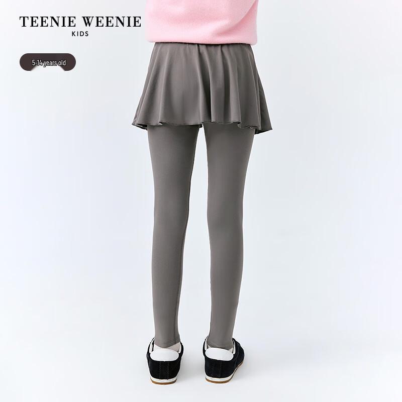 Teenie Weenie Kids 2025 A/W Girl's Faux Two-Piece Skirt Leggings