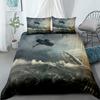 Helmet Duvet Cover Set UK Single Double Queen US Twin Full King Size  Bed Linen Set