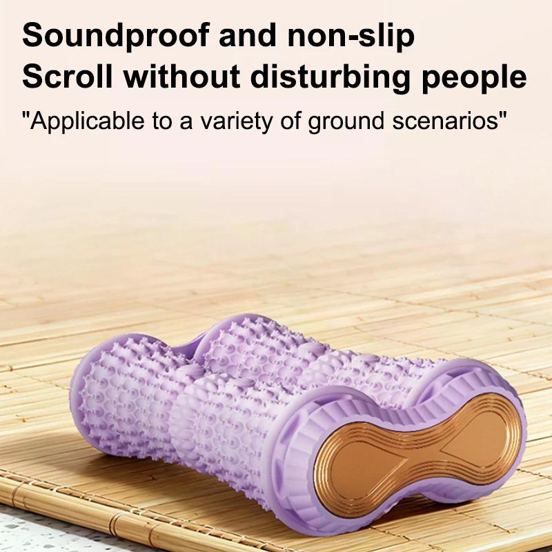 Foot Massager Massage Roller Yoga Massage Ball Plantar Fascia Roller Muscle Relaxation Care Plastic Manual Foot Massager Rollers