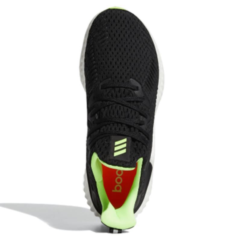 Adidas Alphaboost Schwarz Signalgrün Sneaker EG1436