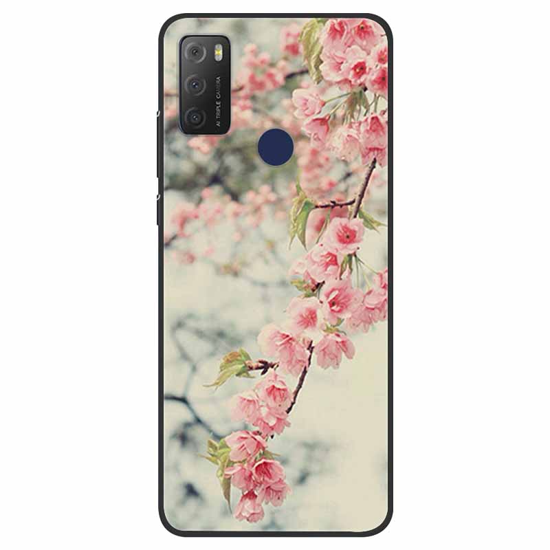 For TCL 20Y Case Shockproof Silicone Soft Phone Back Cover For TCL 20E 6125F Case TPU Bumper Coque For TCL20Y TCL20E 20 Y Funda