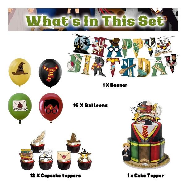 Birthday Balloons Harry Potter Party Decoration