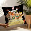 Fred Flintstone Pillow Case Linen Cushion Covers For Decorative Sofa Home Pillows Case Car Chair Pillows Cases