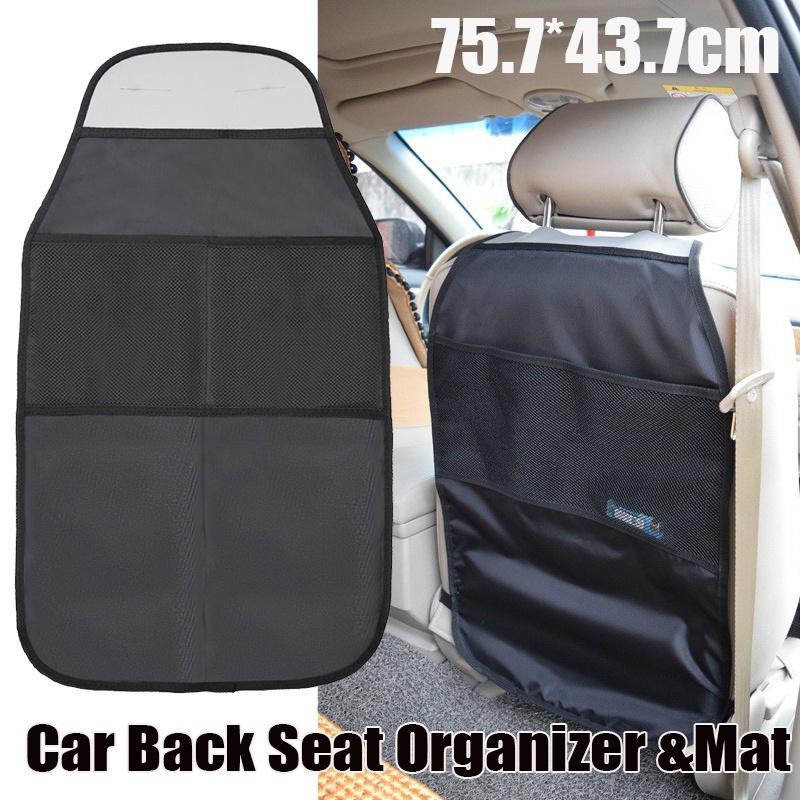 

Защитный чехол для спинки автомобильного сиденья, защита для автомобильного сиденья для детей, коврик для ног, 2 в 1, противогрязевой коврик, автомобильные органайзеры, сумка для хранения для детей, защитный коврик для ног