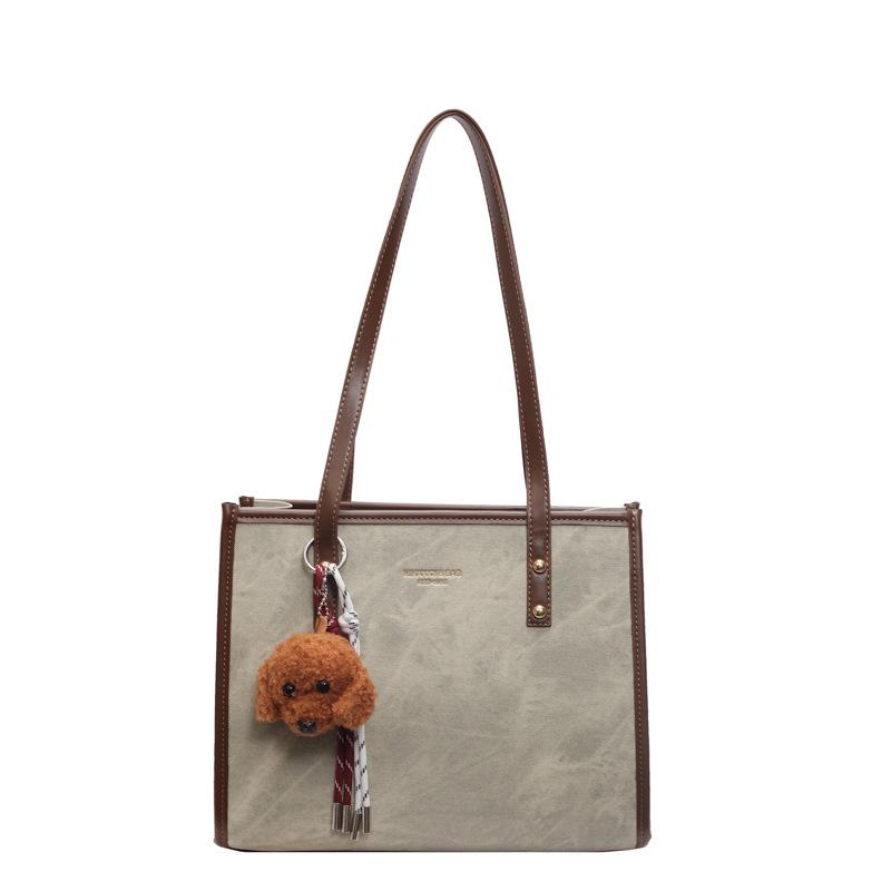 Large Capacity Bag Women's New Shoulder Bag Fashion Commuter Casual Tote Bag