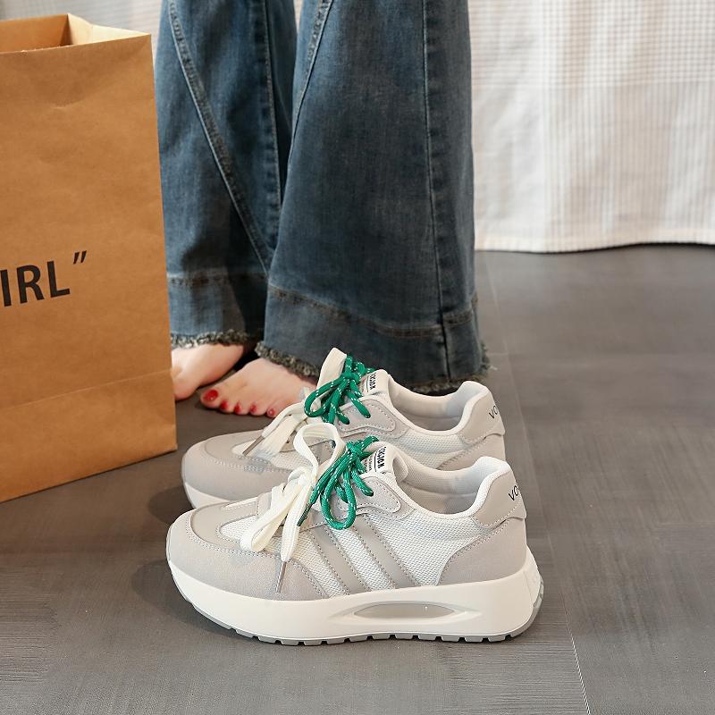 Fashion CRLAYDK Summer Women's Non Slip Tennis Platform Walking Shoes Breathable Running Sneakers Casual Mesh Comfortable Trainers