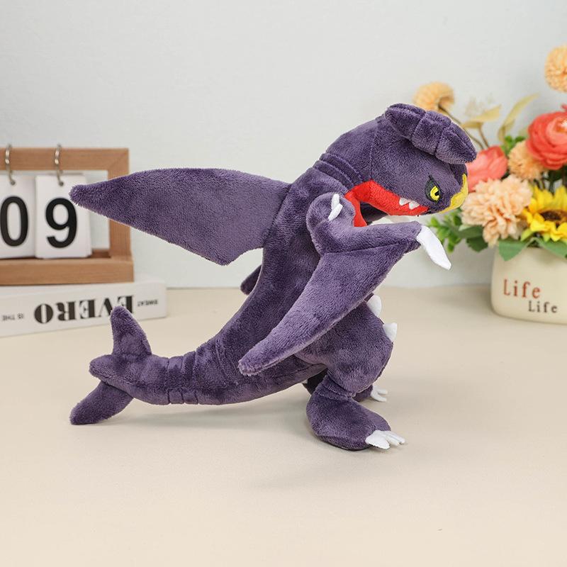 Pikachu Standing Garchomp Plush Cute Animal Garchomp Plush Stuffed Toy Dolls Christmas Gift Soft Stuffed Pocket Monster