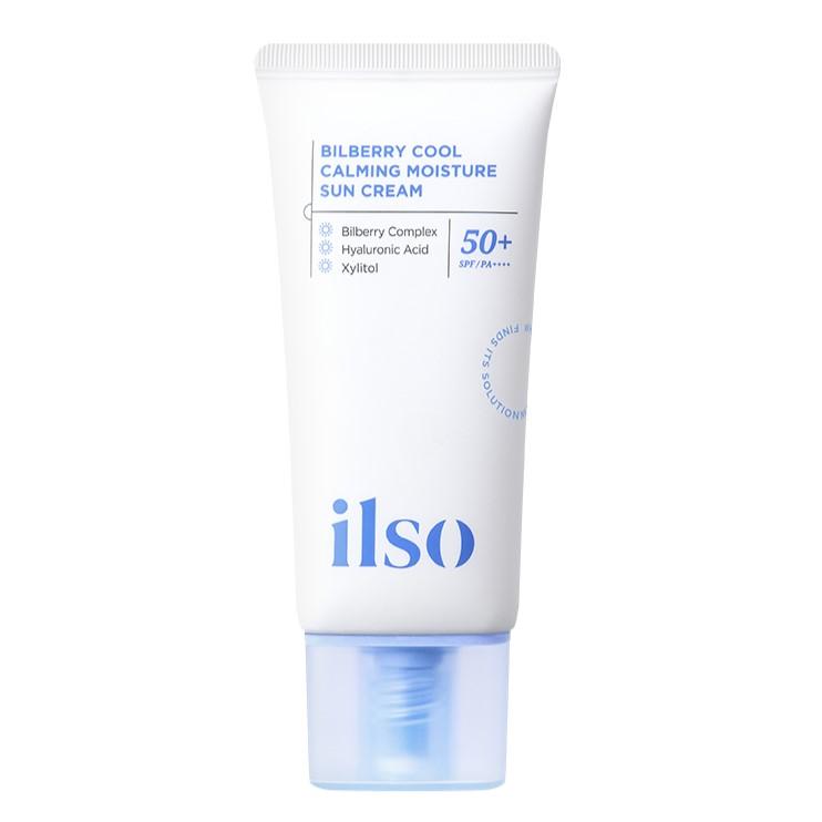 ilso Blåbær Kjølende Beroligende Fuktighet Solkrem SPF 50+ PA++++ 50ml