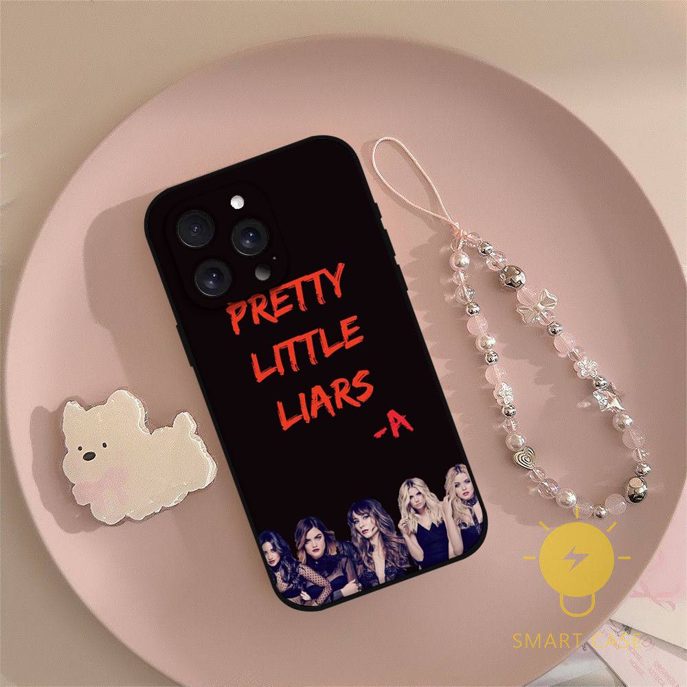 Pretty Little Liars Phone Case Phone Case For IPhone 17,16,15,14,13,12,11,Pro,Plus,Mini Soft Black Cover
