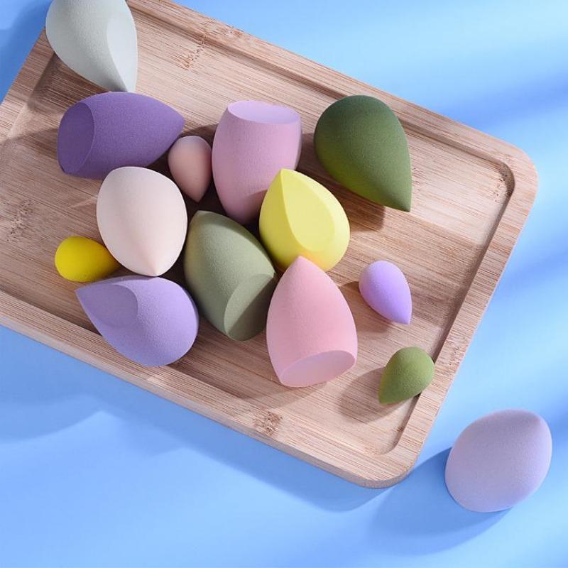 7Pcs /Set Make Up Beauty Blender Makeup Sponges Set Face Cosmetic Sponge Powder Puff for Foundation Cream Concealer Tools
