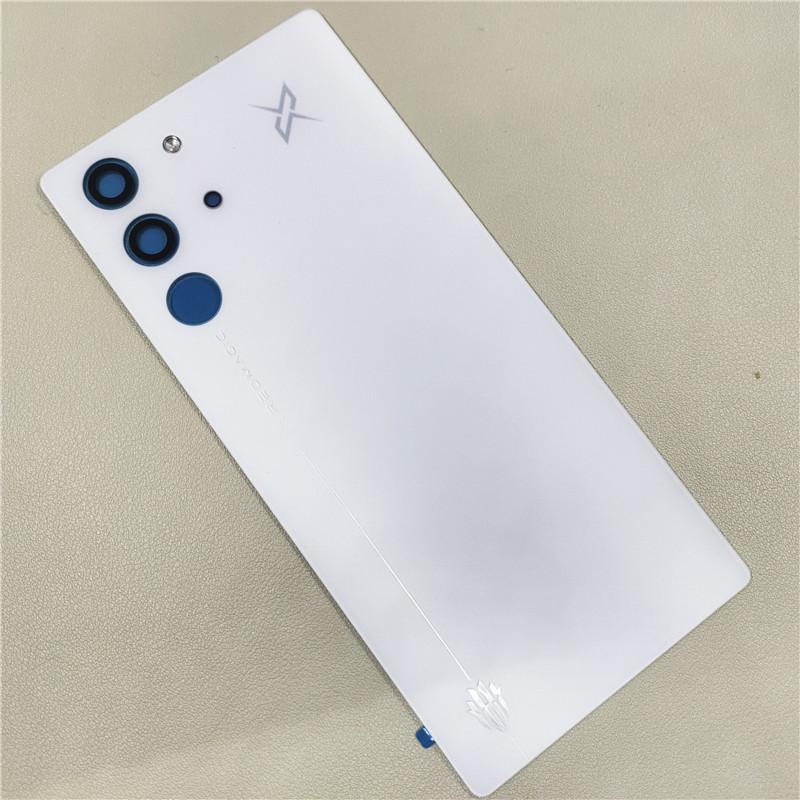 A+++ Glass Back Battery Cover For ZTE Nubia Red Magic 10 Pro / 10 Pro+ Housing Lid Door Rear With Camera Frame Lens