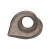 Silicone Waterproof Faucet Drain Mat Compact Non-slip Heart Shaped Bathroom Kitchen Splash Guard Diversion Sleeve Water Catcher