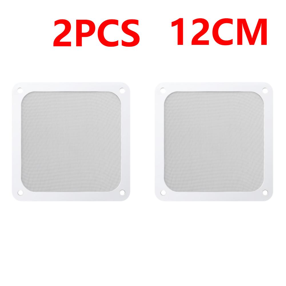8-14cm PC Case Filter Net Cooling Fan Dust Filter Magnet Dustproof Mesh Cover Computer Chassis Net Guard Computer Accessories