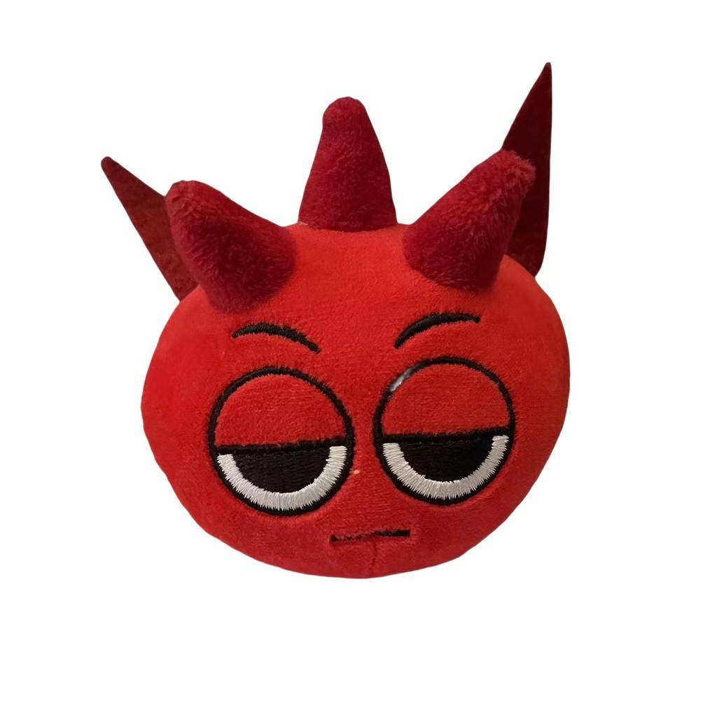 

10см Sprunki Incredi Плюшевая мягкая игрушка Sprunki кулон для рюкзака кукла мягкая игрушка подарок для детей 1