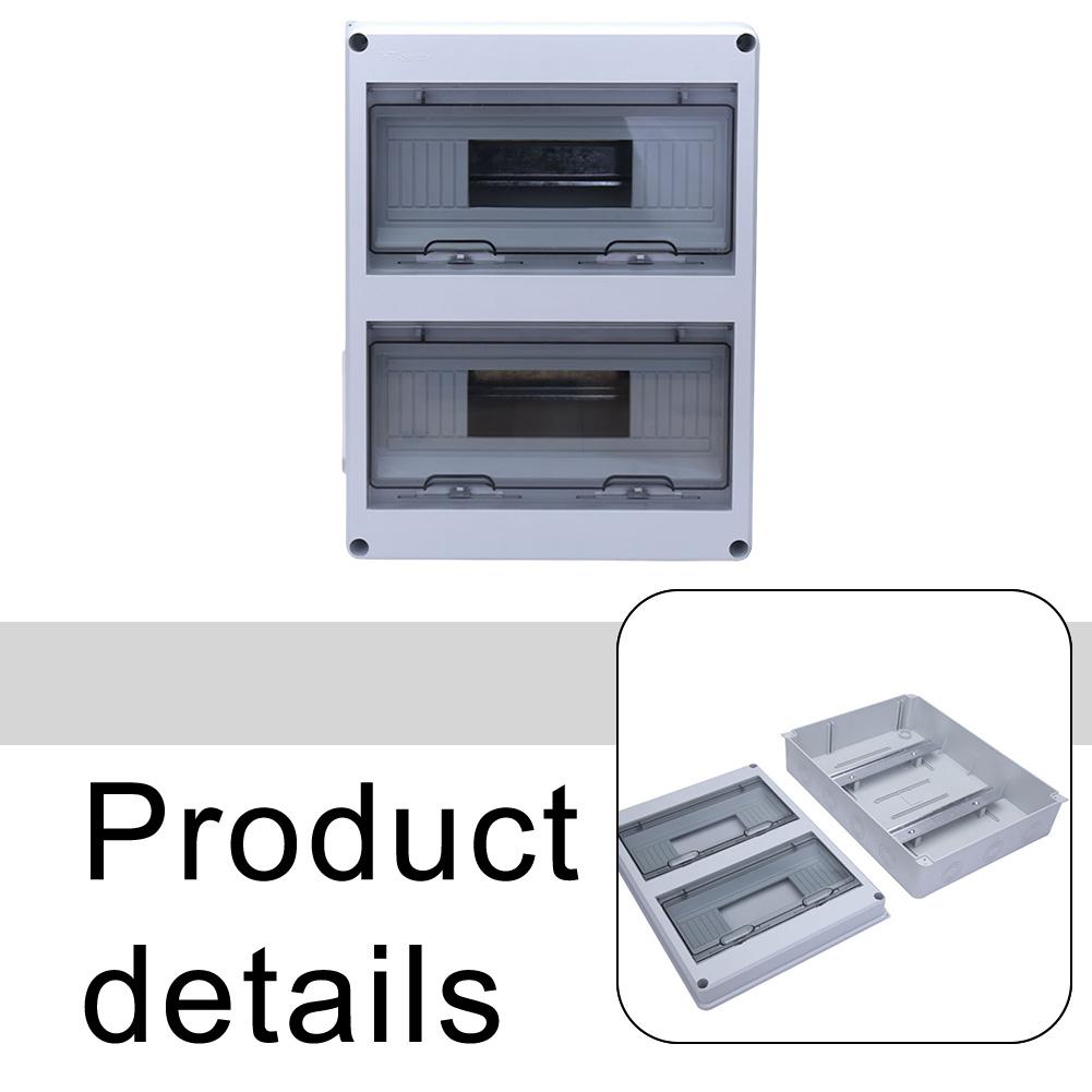24 Circuits Waterproof Distribution Box Waterproof Box 24 Circuits Box Distribution Box Insulated Design For Construction Site