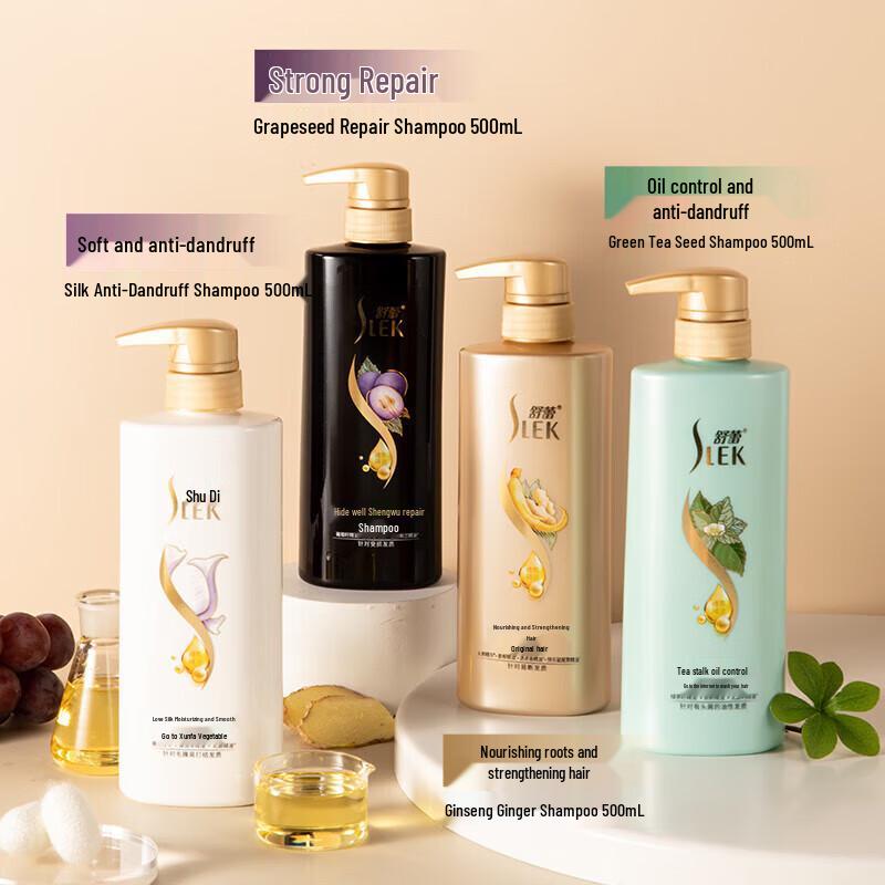 Sleek Ginseng Ginger Hair Strengthening Shampoo