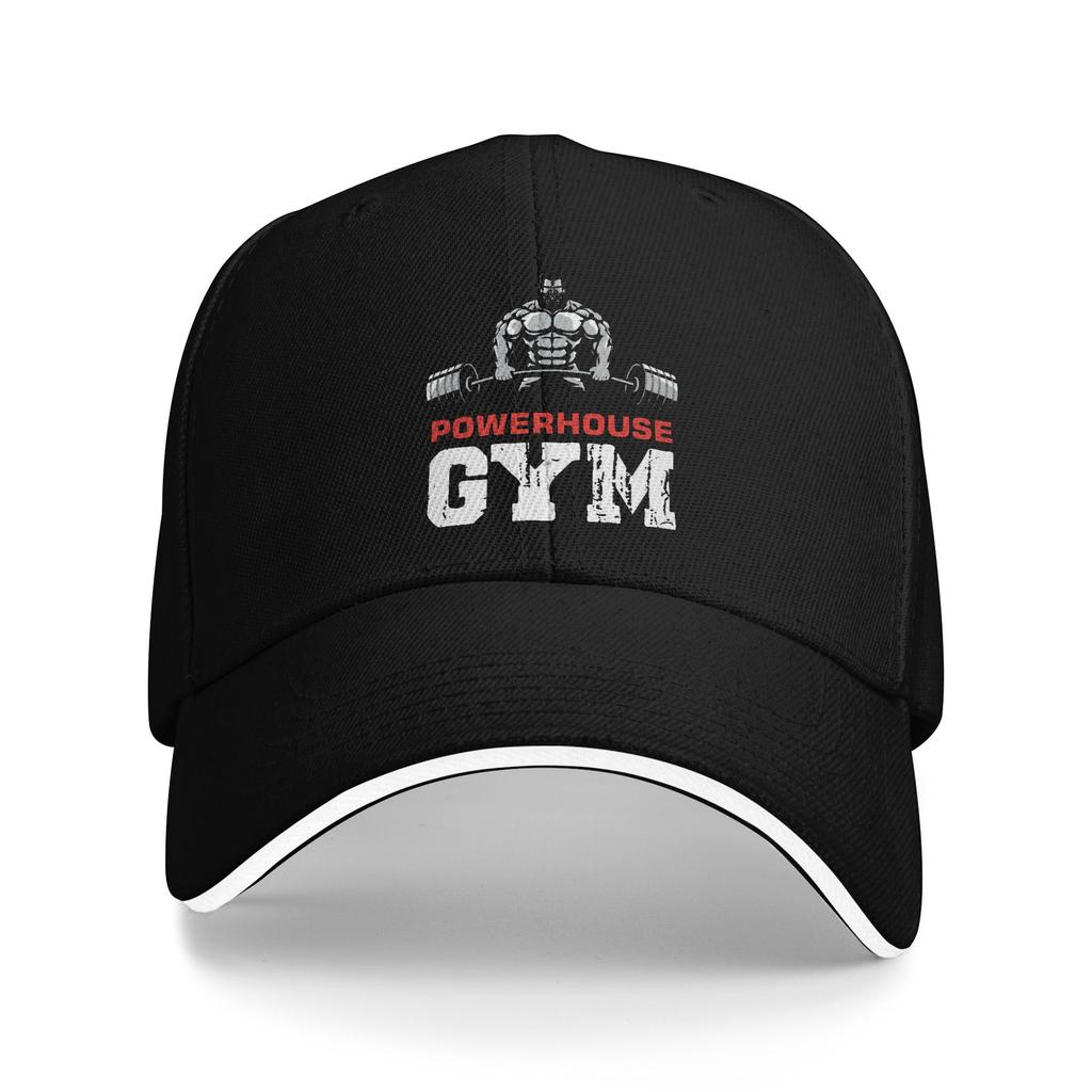 Individuelle Punk Unisex Kraftsport-Fitness-Baseballkappe für Erwachsene Bodybuilding Fitness Muskelverstellbare Papa-Kappe Unisex Hip-Hop Snapback-Kappen