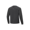 Li Ning Fitness Series Sweatshirts Men's Mixed Black Crew Neck Moderate Regular AWDT433-1