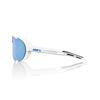 Baegpeosenteu Westcraft, Soft Tect White - Hyper Blue Multilayer Mirror Lens