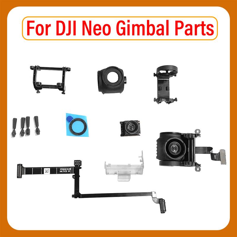 Genuine NEO Gimbal Spare Parts, Camera Frame, Cable, Shock Absorbing Rubber Ball, Transparent Plastic Mount, Lens,For DJI NEO