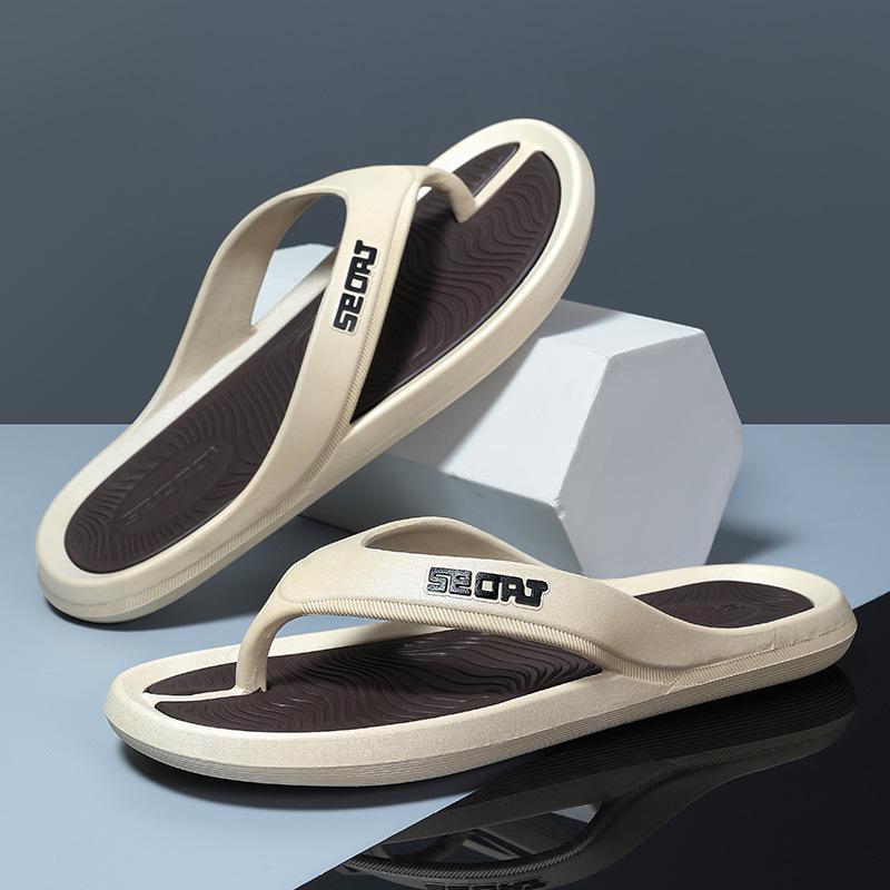 Yuzhihao Men s Fashion Casual Summer Flip-Flops: Flat Toe Post Beach Sandals 42