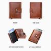 Men Women Unisex Minimalist ID Bank Credit Card Holder Case Slim Mini Aluminum Men Pop-Up Wallet Travel Cardholder Purse