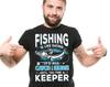 Funny Fishing T-Shirt: Fishing Is Like Dating, Fisherman Gift