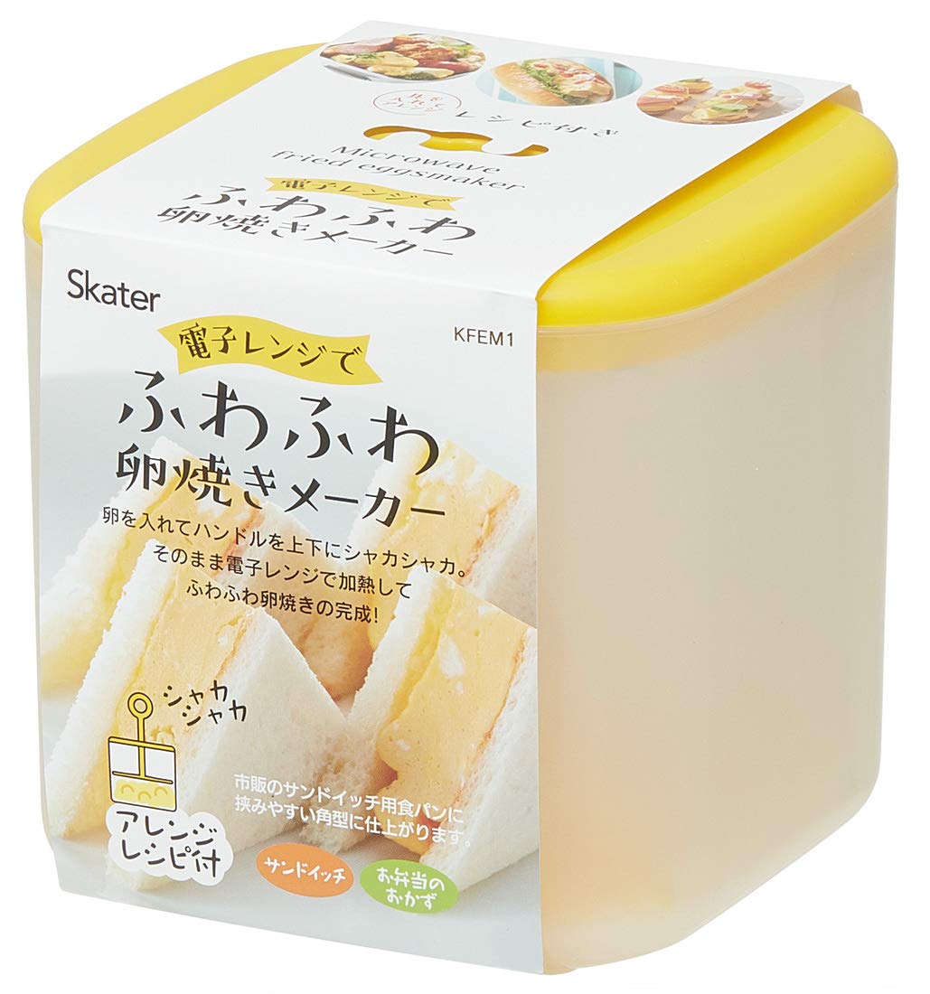 Skater Microwave Egg Fluffy Egg Roll Made in KFEM1 Cooker, Maker, Japan, 800ml,