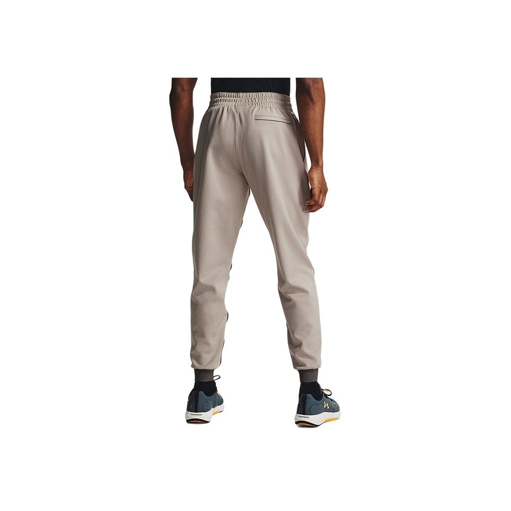 Under Armour Casual Breathable Training Joggers Men Bottoms Brown 1357078-200