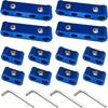 12 Stück/Set Auto Zündkerzenkabel Clip 8MM/9MM/10MM Drahtklemme Trenner Zündverteiler Organizer Elektrisches Auto Zubehör