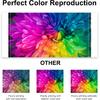 Compatible with Amber M100/M200 4x6 Photo Printer 80 Sheets Photo Paper & 2 Ink Cartridges Refill,Waterproof/Antioxidant/Non Fading,for DHP512/DHP513
