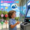 3D Printed Payment Wand Tap To Pay Card Holder Star Magic Wand Contactless Payment Card Holder Credit Card Wand for Kids Gifts