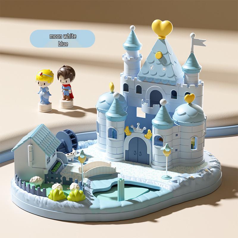 

Сюрприз ко Дню защиты детей: Магнитный кукольный домик «Замок Эльзы из Холодного сердца» для девочек