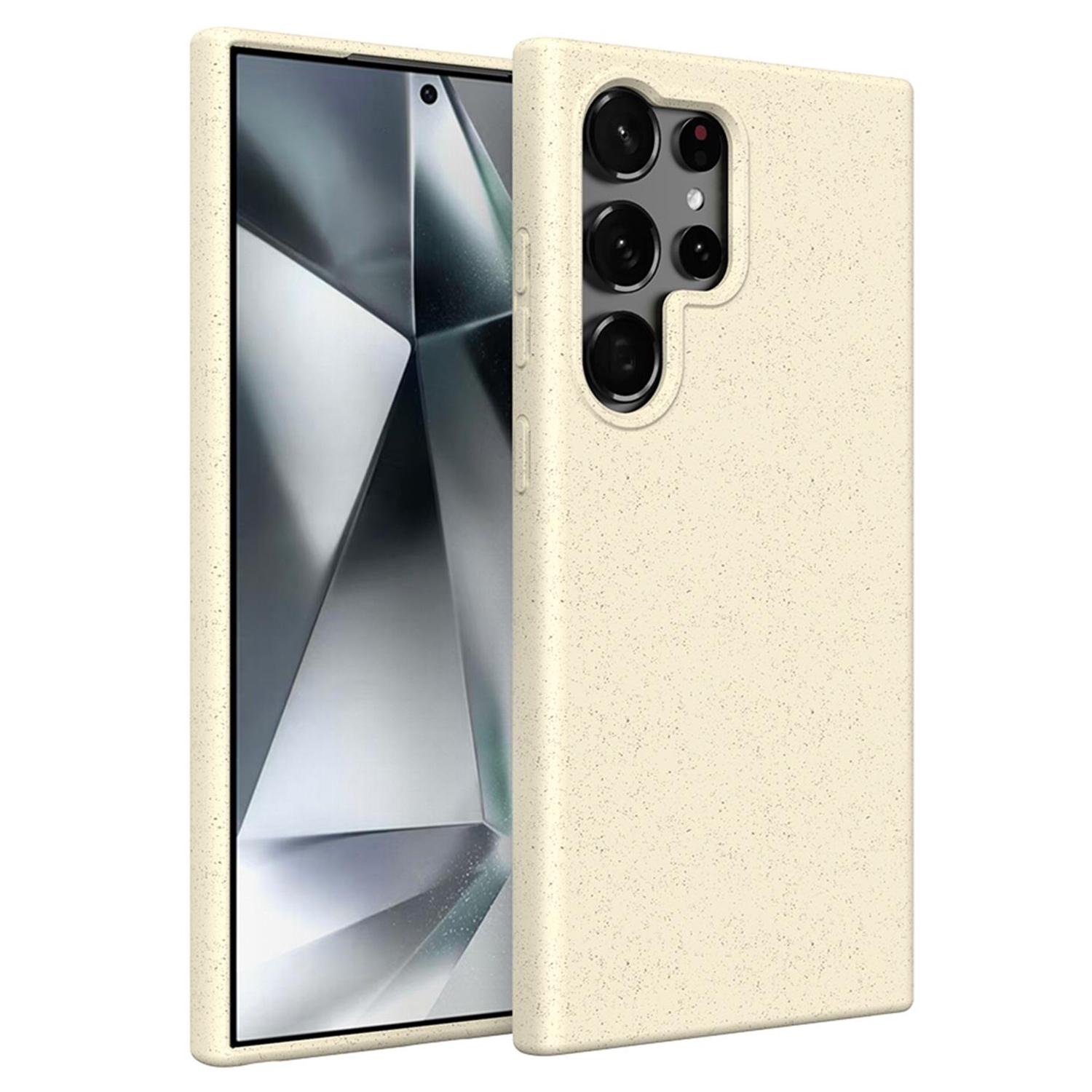 

For Samsung Galaxy S25 Ultra Case Biodegradable Wheat Straw + TPU Matte Phone Cover G