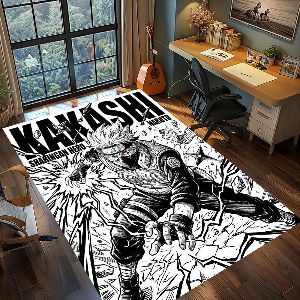 Covor Personaj Anime Naruto pentru Sufragerie Dormitor Decor Acasă Covor Cool Film Covor Joacă Podea