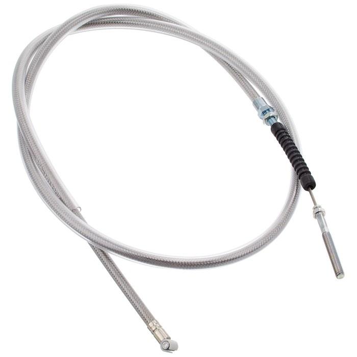 KITACO Front Brake Cable Right Lever & Holder Set Stainless Mesh/1105mm Monkey/Gorilla Series 906-1013302