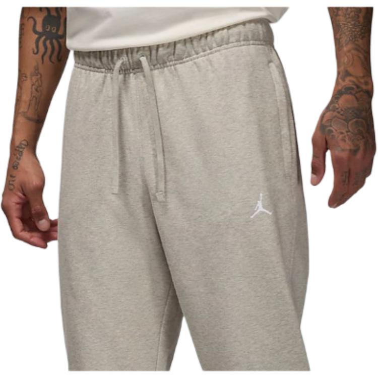 Jordan Sport Crossover Dri-FIT Quick-Dry Comfortable Sweatpants Men Bottoms Gray White FV8608-050