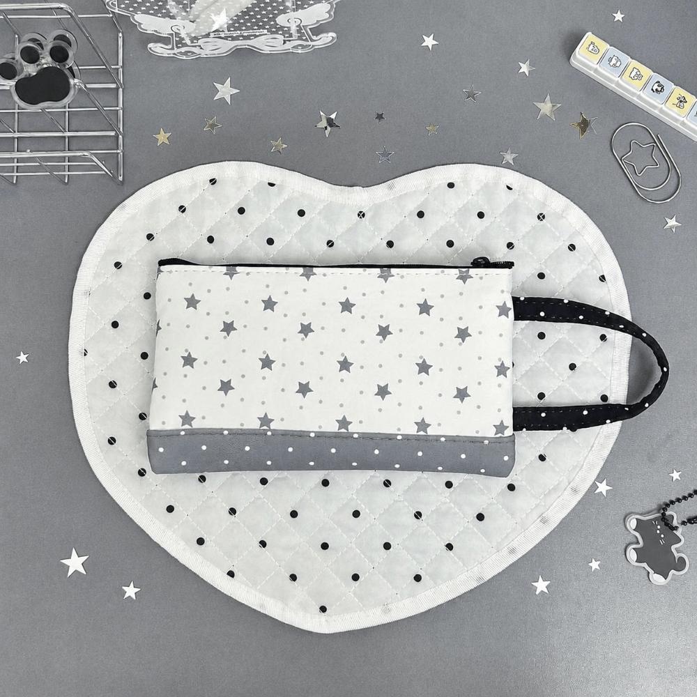 with Transparent Window Pencil Case Handheld Pencil Pouch Portable Pen Bag  Students