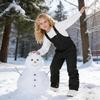 Snowboarding Pants Children Kids Insulated Snow Bib Overalls Waterproof Winter Warm Bibs Snowboard Ski Windproof Snowsuit for Boys Girls
