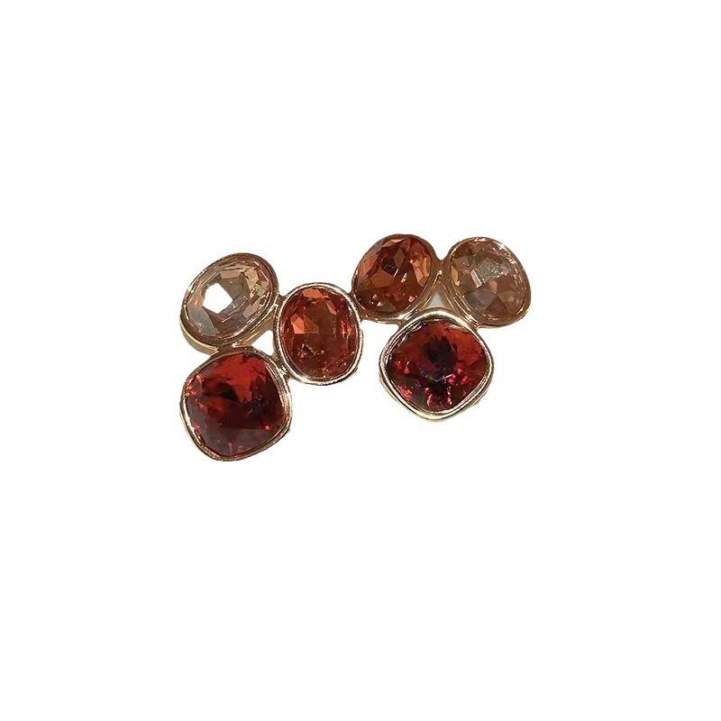 Brown Earrings for Women Fashion Personalized Daily Accessories Prom Jewelry Anniversary Gifts