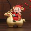 Decorative Ornament Year of The Horse Lucky Treasure God of Wealth  Office Decoration