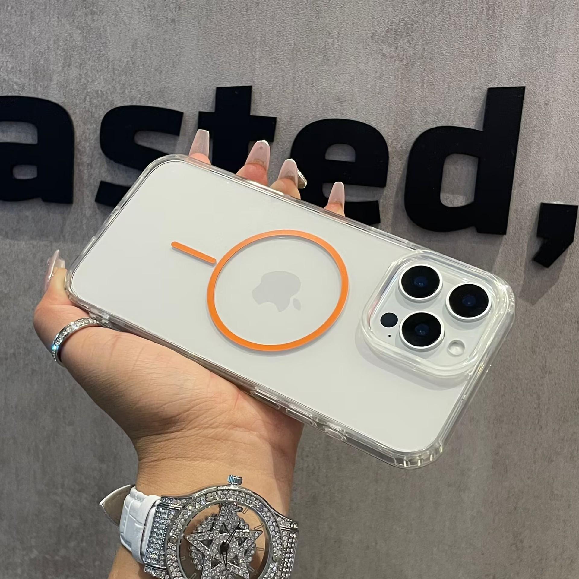 

Ultra thin Magnetic Hard Case Suitable for Apple 16promax Mobile Phone Case IPhone 15 Protection New Model iPhone16e