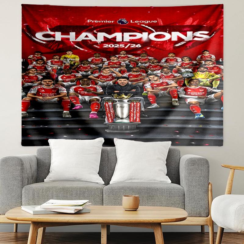Football team.C Print Tapestry, Lightweight Wall Hanging, for Bedroom, Dorm, Living Room, Home Art Decor - Birthday Christmas Gift for Friends
