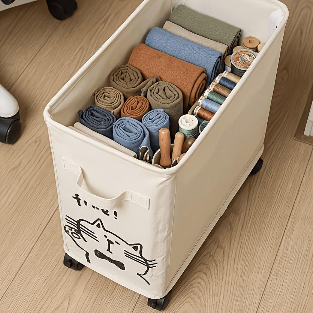 Mobile Storage Rolling Storage Cart Under-Desk Design Under Desk Organizer For Home