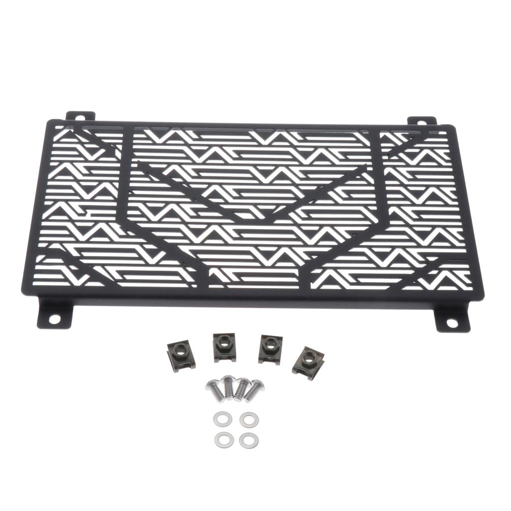Cooler Grille Guard Motorcycle Radiator Protector Black Aluminum for Kawasaki Ninja400 Ninja250 2018 2019
